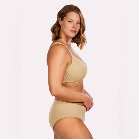 HSIA Ultra Comfort Lightly Padded T-Shirt Minimizer Full Coverage Bra Size 46DDD - Picture 2 of 15